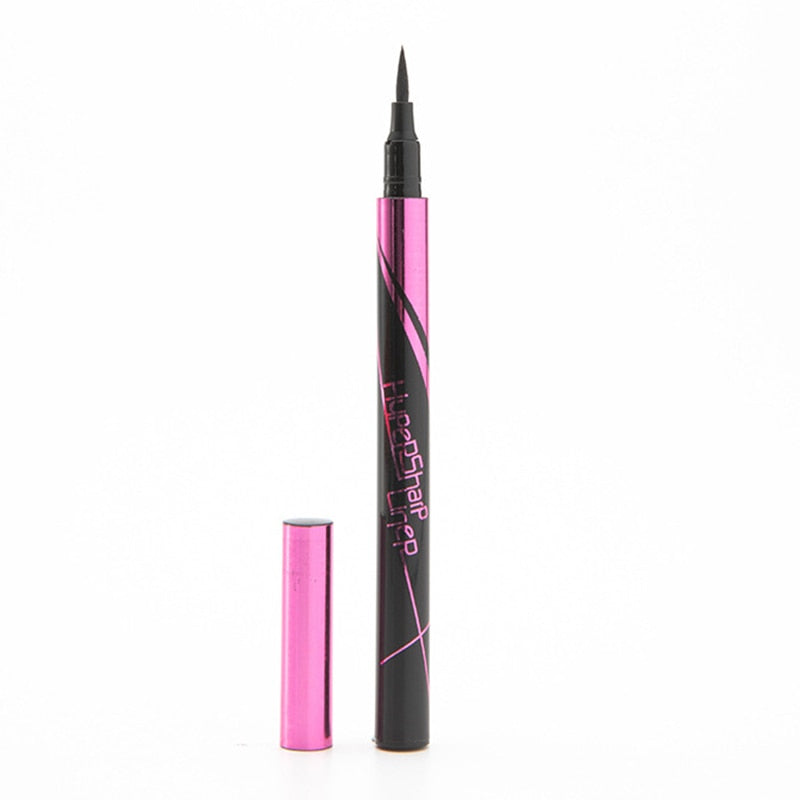 Eyeliner Pen Quick-drying Waterproof Non-smudge Eye Liner Pen Liquid Texture Delicate Soft Eyeliner Pen Cosmetics Makeup Tool