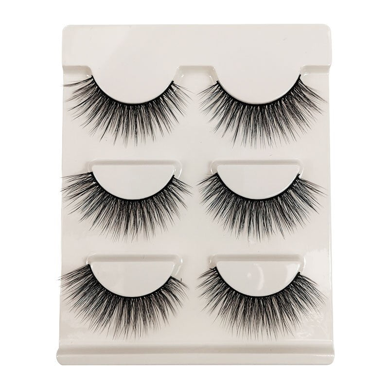 3/10 pairs 3D mink lashes fluffy dramatic false eyelash extension natural long mink eyelashes Winged cilios Eye Lashes Makeup