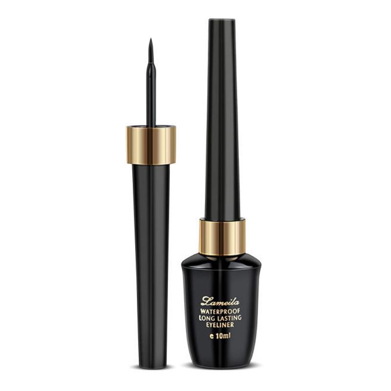 1PC Black Eyeliner Liquid Long-lasting Waterproof Liquid Eye Liner Makeup Durable Eye Cosmetic Easy Stretch Dry Quick Eyeliner