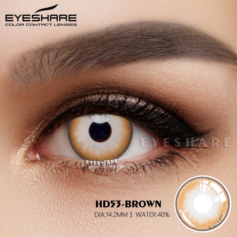 EYESHARE Cosplay Color Contact Lenses for Eyes Beauty Makeup Halloween Blue Purple Contact Lenses Eye Cosmetic Color Lens Eyes