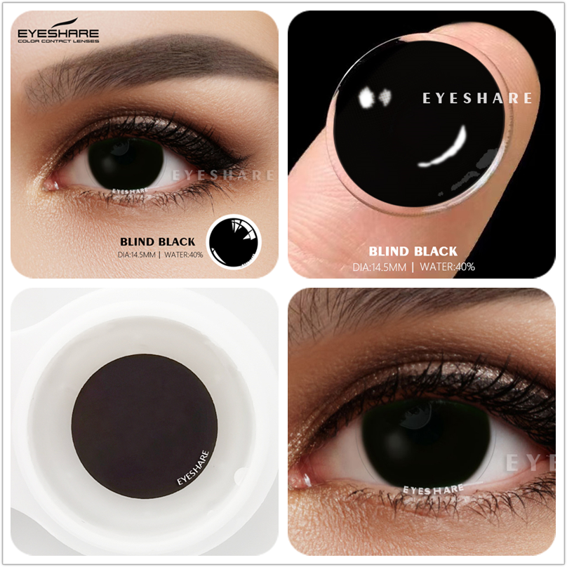 EYESHARE Cosplay Color Contact Lenses 1Pair Anime Halloween Makeup Blue Colorful Contact Lens For Eyes Colored Yearly Contacts