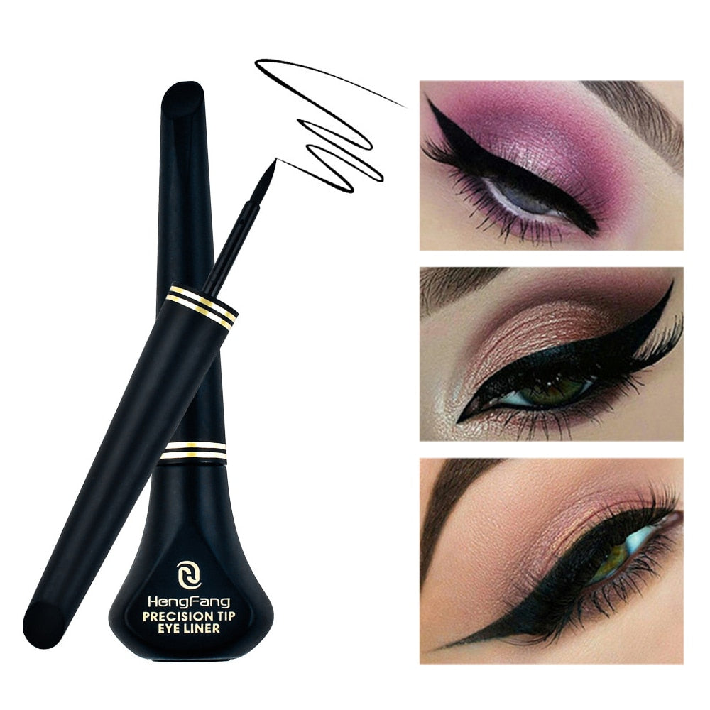 1 Pc New Black Liquid Eyeliner Super Waterproof Long-lasting Eye Liner Pen Pencil Easy to Wear Eyes Makeup Cosmetic Beauty Tools