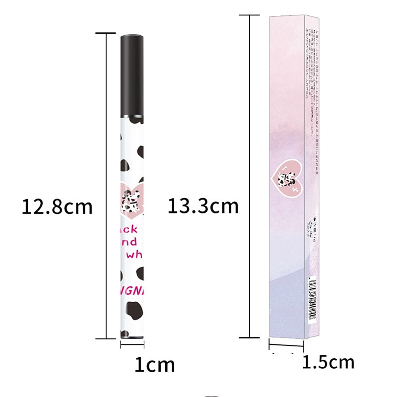 Eyeliner Pen Long Lasting No Smudging Quick Drying Brown Lying Silkworm Pencil Liquid Eye Shadow Beauty Makeup Cosmetics Tool